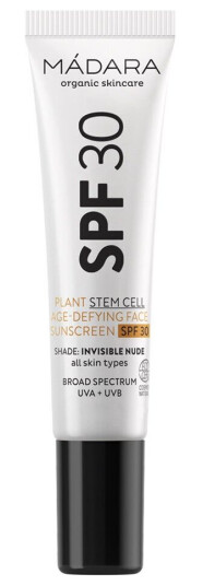 MÀDARA Plant Stem Cell Age-defying Face Sunscreen SPF 30, 10 ml MÀDARA Solkrem
