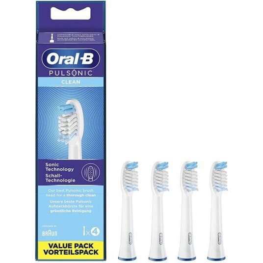 OralB Pulsonic Clean 4pakning