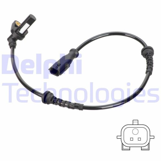 Sensor, ABS DELPHI SS20765