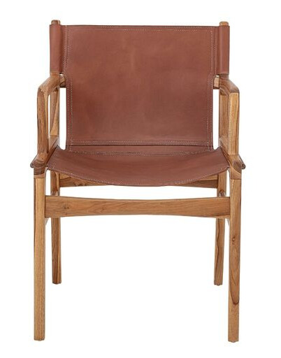 Bloomingville Ollie Loungestol, Brun, Lær 1733692-01-0 1666860-01-0 Bloomingville Ollie Loungestol, Brun, Lær 1733692-01-0 1666860-01-0