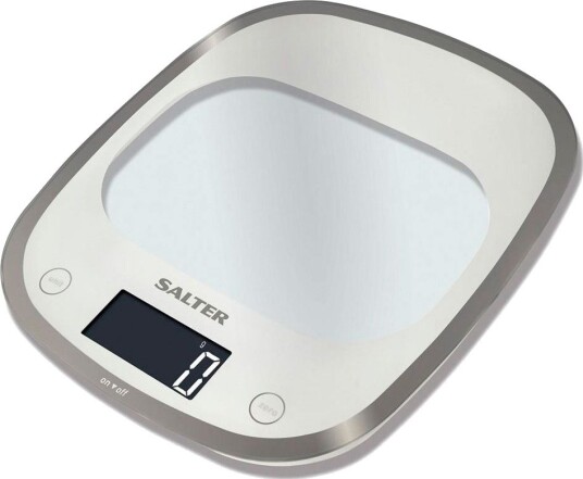 Salter 1050 Aquatronic Digital Kjøkkenvekt (5 kg/1 g) Hvit