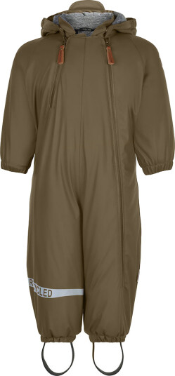 mikk-line Pu Snow Suit 2 Zip Recycled Khaki green 80 mikk-line Pu Snow Suit 2 Zip Recycled Khaki green 80