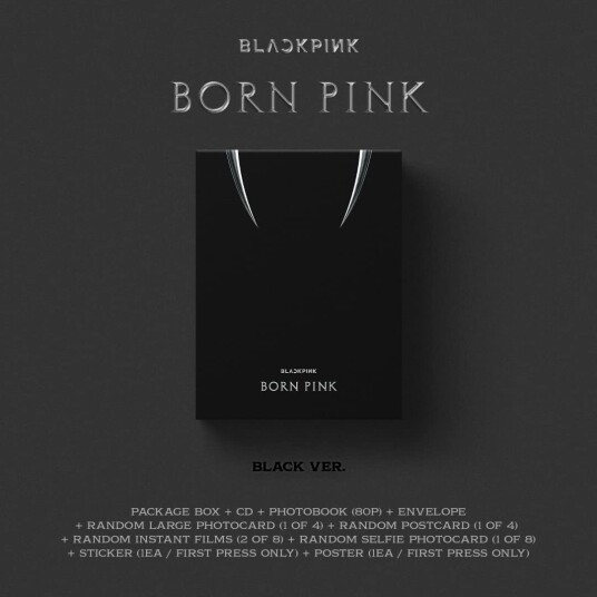 Blackpink Born Pink (Boxset Version B Black) CD