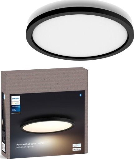 Philips Hue Aurelle plafond sort