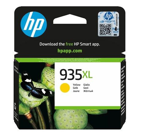 HP 935XL / C2P26AE High Capacity Yellow Ink - Blekkpatron Yellow