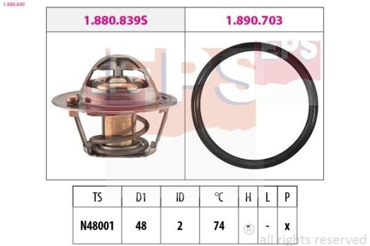 Termostat EPS 1.880.840 Termostat EPS 1.880.840