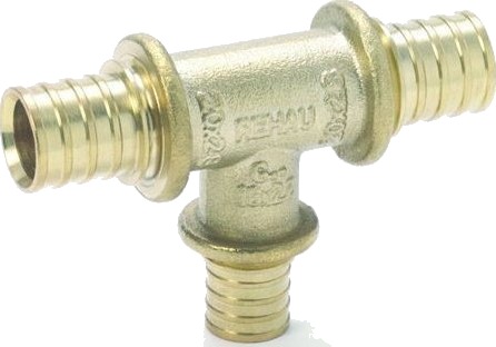 Rehau T-Stykke Redusert Gren 50-40-50 Rautitan Lx Messing Rehau T-Stykke Redusert Gren 50-40-50 Rautitan Lx Messing