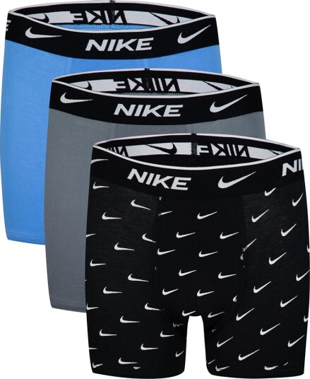 Nike Boxershorts Dri Fit Everyday 3 pack Svart/Grå/Blå Nike 6 8 år (116 128) Boxershorts