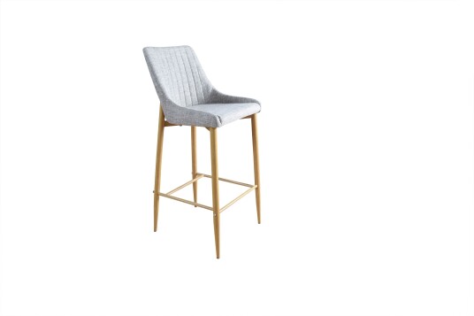 Venture Design Plaza barstol Grå Textil/natur Grå