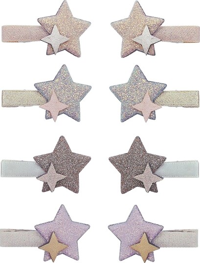 Mimi & Lula 8 Hair Clips Starlight MULTI One Size