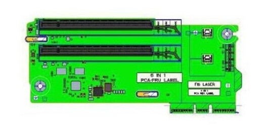 HP E x8/x8 Tertiary Riser Kit HP E x8/x8 Tertiary Riser Kit