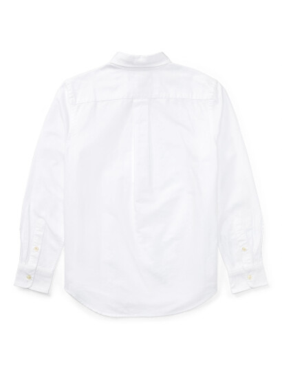 Ralph Lauren Kids The Iconic Oxford Shirt White 138 149