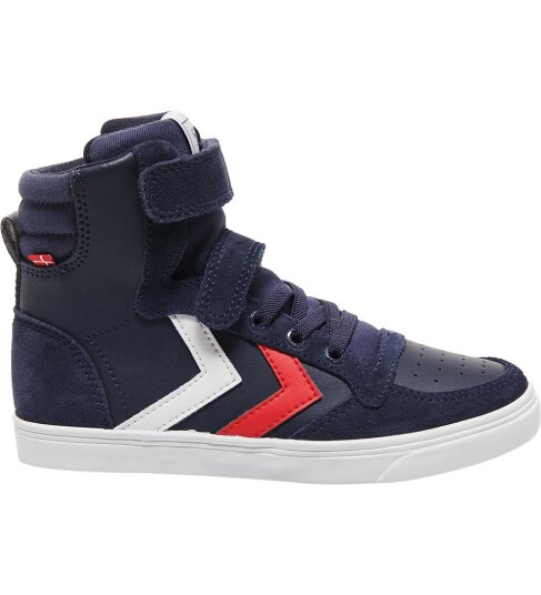 Hummel Slimmer Stadil Leather High Jr - Blue - 30 Hummel Slimmer Stadil Leather High Jr - Blue - 30