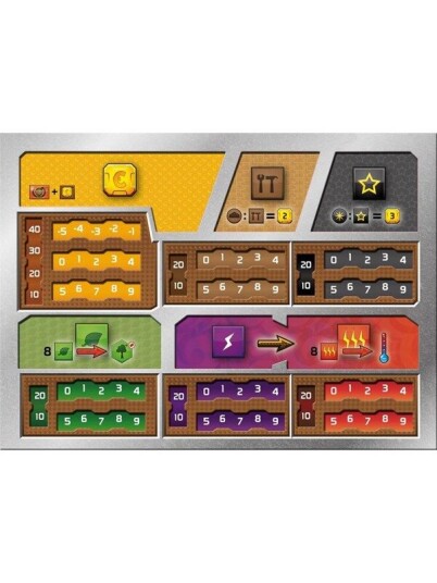 FryxGames Terraforming Mars: Dual Layer Playerboards EN FryxGames Terraforming Mars: Dual Layer Playerboards EN