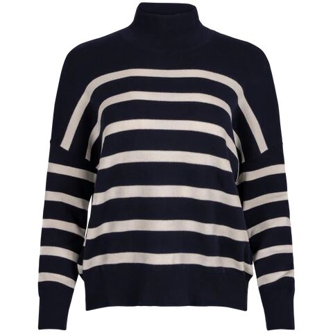 InWear TenleyIW Turtleneck Pullover - Blue/White XS