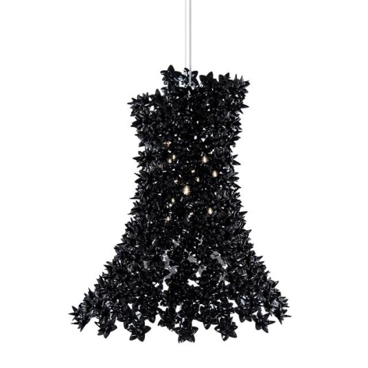 Kartell Bloom Taklampe Sort