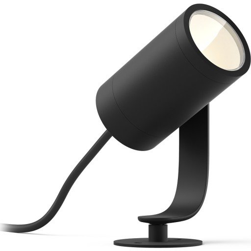 Philips Hue WCA Lily Hagebelysning 1x8W Sort Utvidelse - 60119