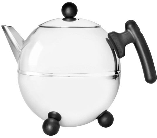 Bredemeijer Bella Ronde tekanne 1500 ml Rustfritt st??l svart