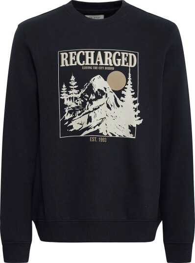 Blend Bhlamont Reg Crew Sweat BLACK BEAUTY XXL