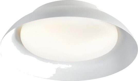 Nivora 38 cm vegg /taklampe   Hvit