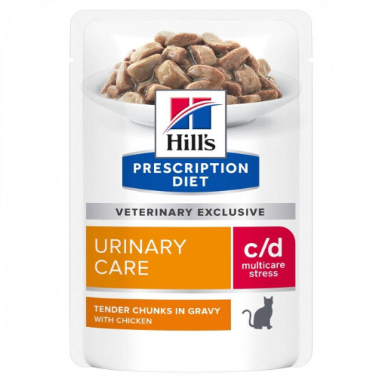 Hill's Urinary Care Stress Kylling Våtfôr for Katt 12x85g