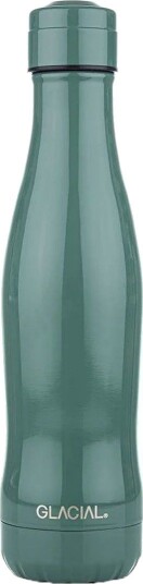 Glacial Termoflaske 400 ml Dekket Grønn One Size Termo Grønn