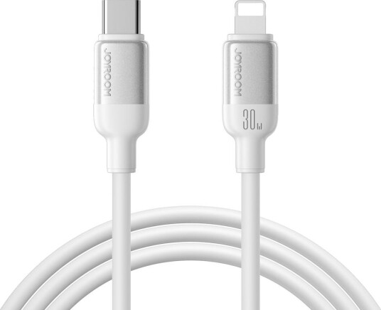 Joyroom S-A62 Lively Series hurtigladekabel 30W USB-C til Lightning – hvit