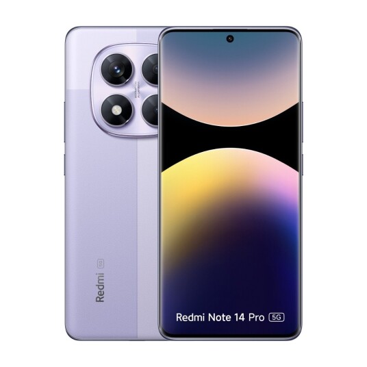 Xiaomi Redmi Note 14 Pro 5G 8GB/256GB AMOLED 120Hz Lilla Mobiltelefon
