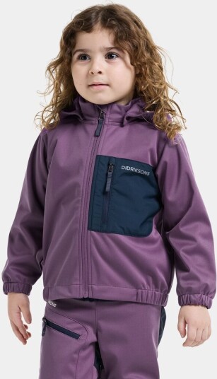 Didriksons Kaitum Kids' Jacket Eggplant