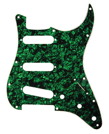 D'Andrea St-Style Sss Pickguard Green Pearl