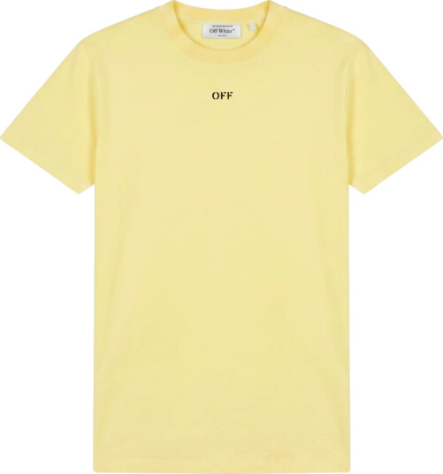 Off White Herre Topper Gul M,