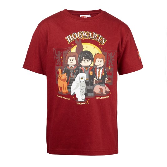 Lego Harry Potter t skjorte Burgunderrød