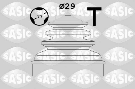 Sasic Mansjett drivaksel SASIC 1900022