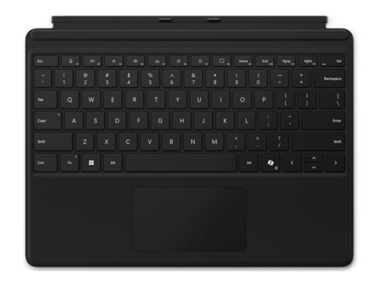 Microsoft Surface Pro 10 Tastatur med Bakbelysning - QWERTY - Svart Microsoft Surface Pro 10 Tastatur med Bakbelysning - QWERTY - Svart