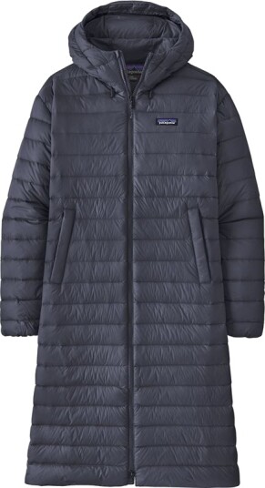 Patagonia W"s Recycled Down Sweater Parka Sunken Blue