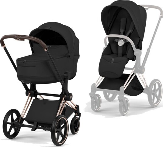 Cybex Priam Style Collection Rose Gold/Sepia Black
