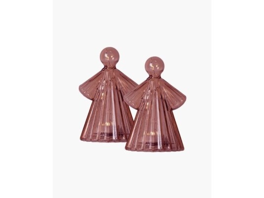 Sirius Home Alberte Engel   Bordeaux 2 Stk. H 10 Cm