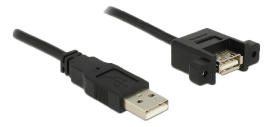 Delock USB-forlengelseskabel - USB til USB - 25 cm