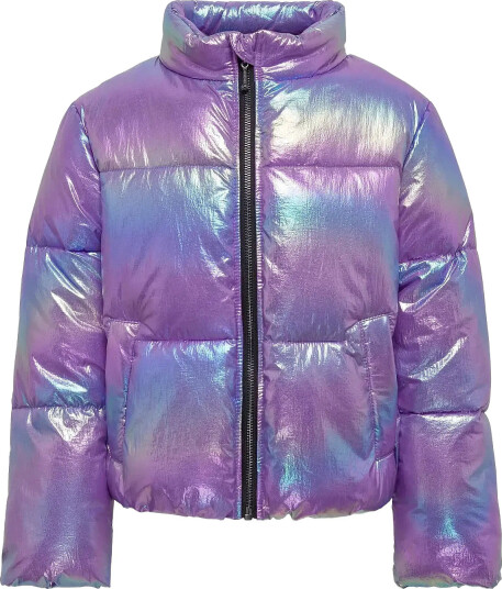 Kids Only Kogceline Metallic Short Puffer Cs Otw Purple 98