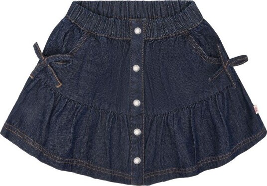 Hust and Claire Nanna Denim Skjørt Dark Blue Denim (110 / 5 år)
