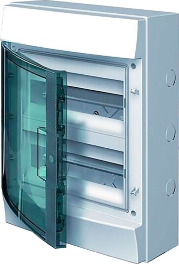 Abb Fordelingstavle (24 Moduler Uten Pe-Klemme) Grå