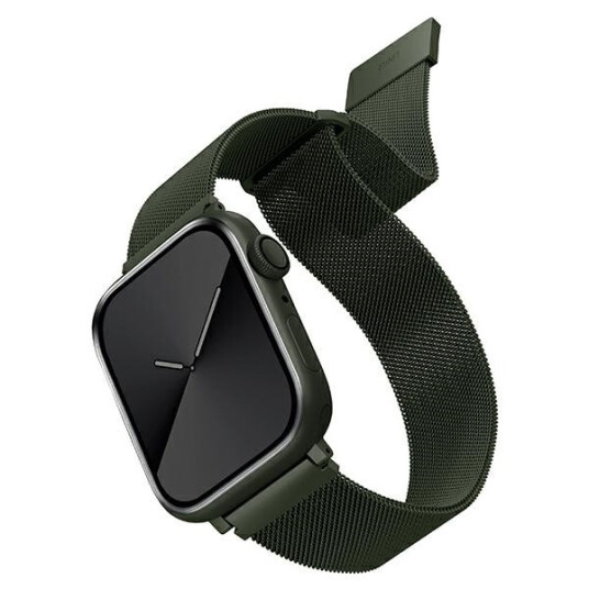 UNIQ Dante Reim til Apple Watch 38/40/41mm Rustfritt Stål Grønn UNIQ Dante Reim til Apple Watch 38/40/41mm Rustfritt Stål Grønn