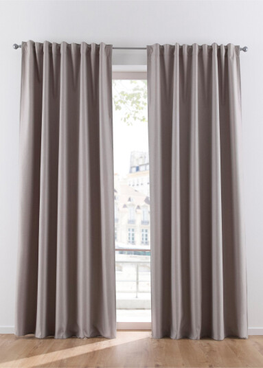 bonprix Termogardin (1-pack) 1 (H/B: 145/135 cm) beige