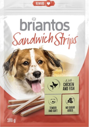 Briantos Sandwich Strips For Hunder 100 G