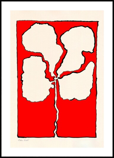 Red Flower Plakat / 100x150