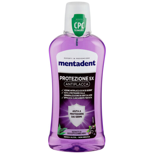 CPC Munnvann MENTADAN 5x Anti Plaque 400 ml CPC Munnvann MENTADAN 5x Anti Plaque 400 ml