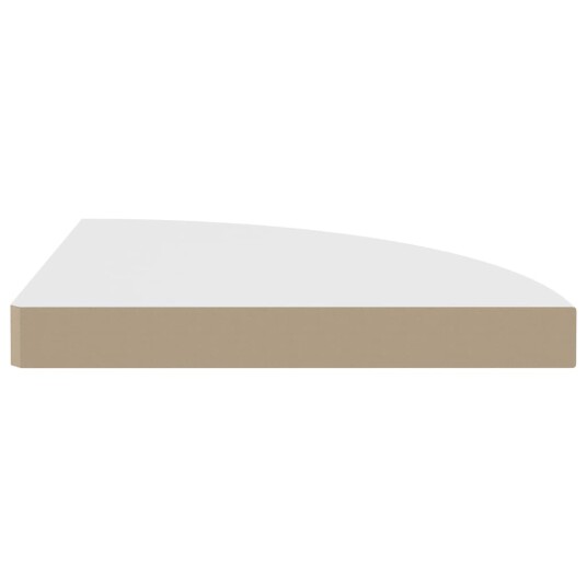 vidaXL Flytende vegghyller 4 stk hvit 35x35x3,8 cm MDF vidaXL Flytende vegghyller 4 stk hvit 35x35x3,8 cm MDF
