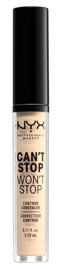NYX Professional Makeup Cant Stop Wont Stop Concealer 01 Pale