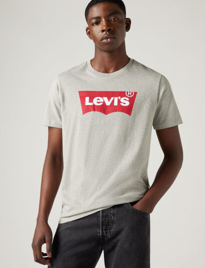 Levi"s® Graphic Setin Neck Graphic H21 - Grey - XXL