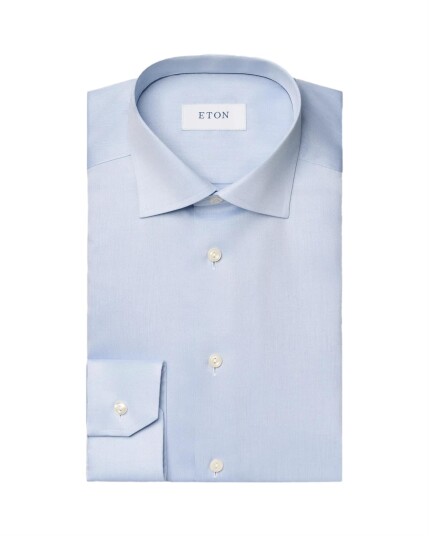 Eton Slim Fit Shirt Em - Light Blue